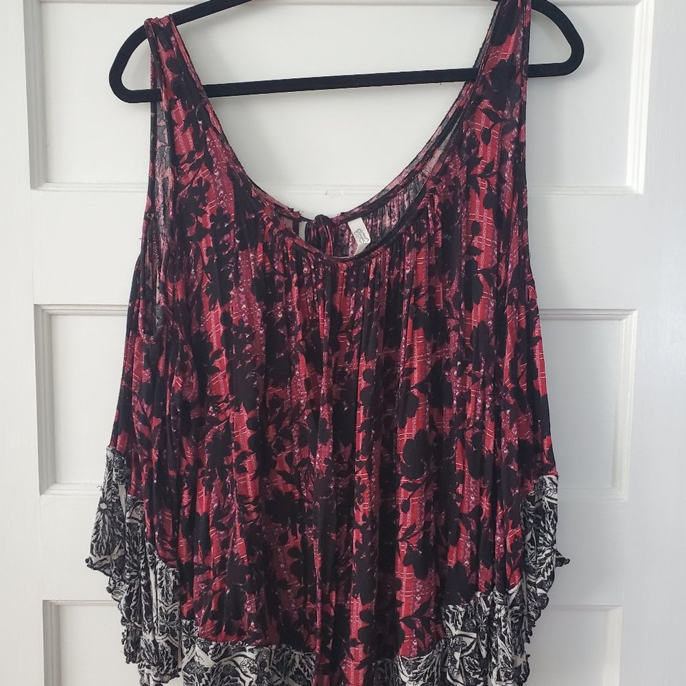 Flowy Peasant Top